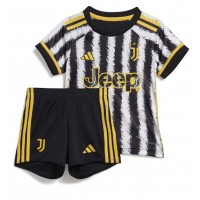 Dětský fotbalový dres Juventus 2023-24 Domácí Krátký Rukáv (+ trenýrky)